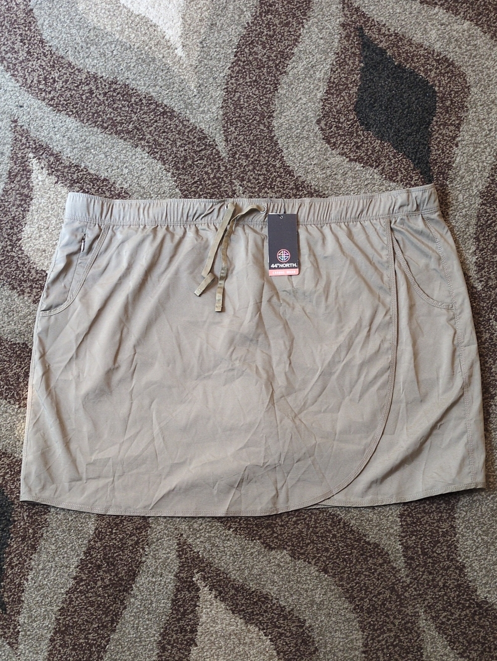 💐⭐❤️ 44° North Khaki Drawstring Skort Women's size 2X 💐⭐❤️